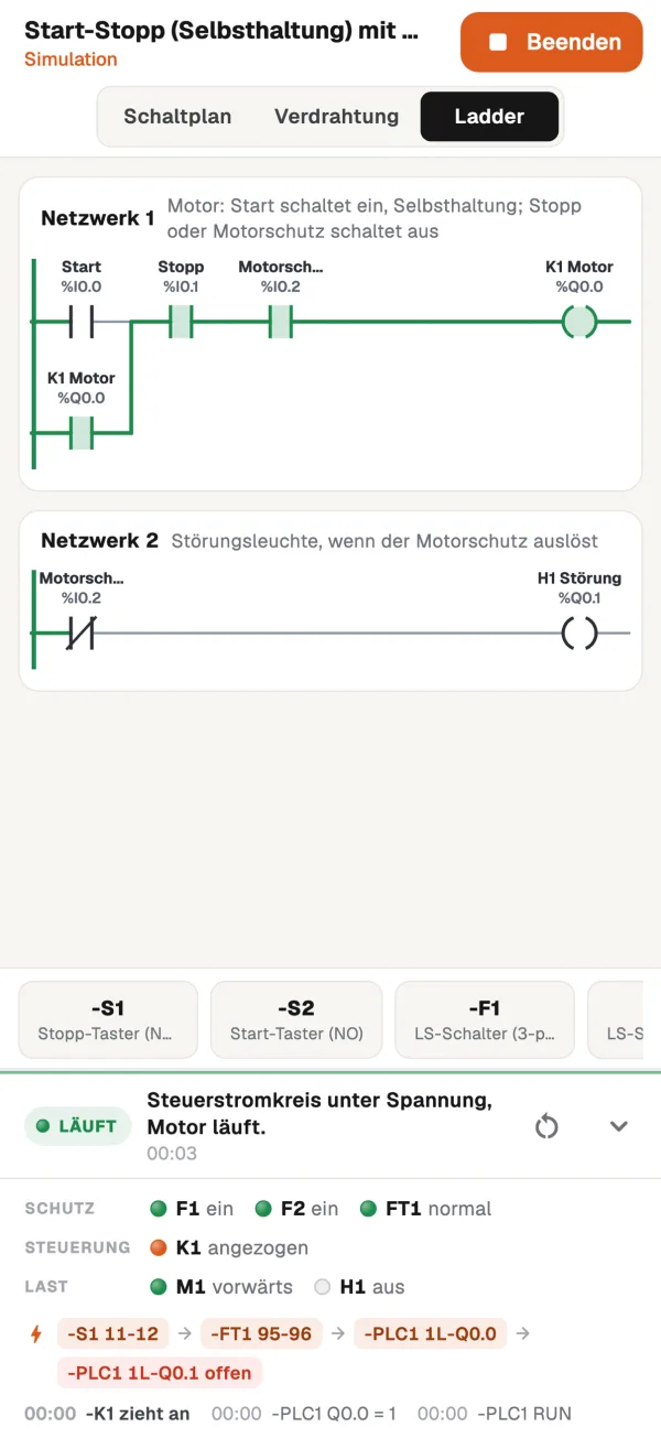 SPS-Ladder-Programm