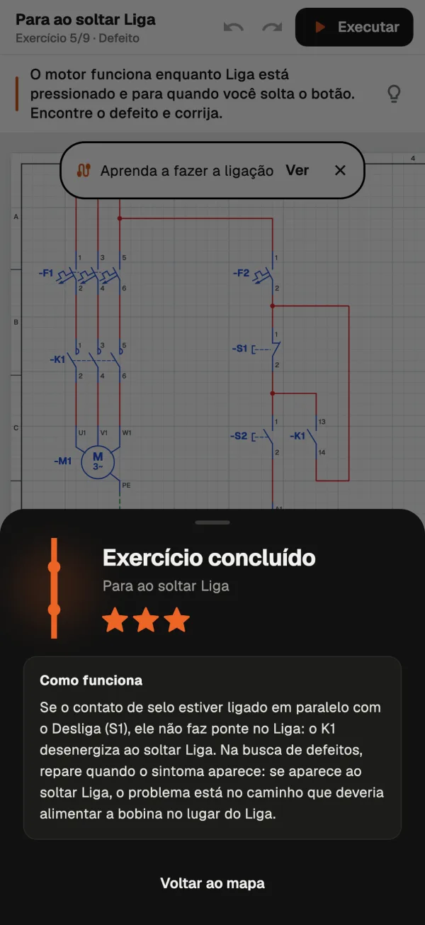 Exercício concluído
